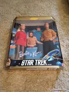 lot 125 image: New Star Trek Ken & Barbie Set