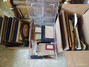 lot 155 image: Three Boxes of Frames