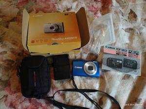 lot 157 image: Canon Power Shot A4000IS, Case, Manuel & Charger