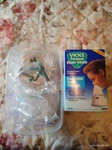 lot 179 image: Nebulizer Accessories & Vicks Personal Humidifier