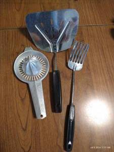 lot 220 image: Three Vintage Foley Utensils