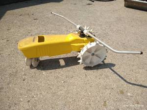 lot 336 image: Nelson Iron Traveling Tractor Sprinkler