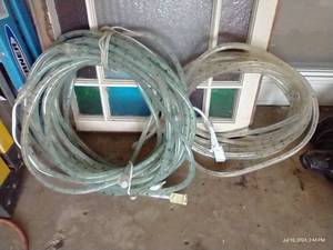 lot 414 image: Christmas Rope Lights (tested), 3 Lengths