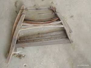 lot 415 image: Three Vintage Cross Cut Bow Saws