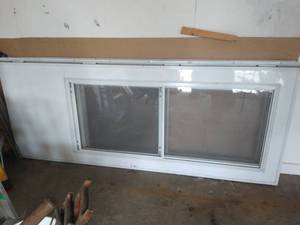 lot 433 image: Two Metal Screen Storm Doors 81x 32