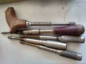 lot 523 image: Antique Spiral Hand Drills