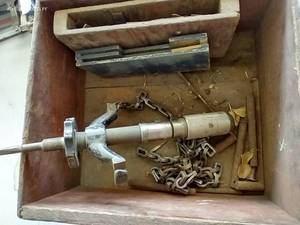 lot 533 image: Vintage Millers Drill Press Set in Box
