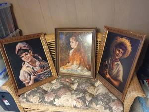 lot 675 image: Three Vintage Childrens Prints