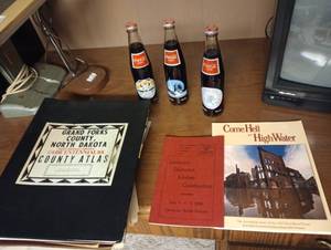 lot 699 image: Centennial Coke Bottles (ND) & Misc GF County Papers