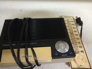 lot 756 image: Weather Radio & Thermometer