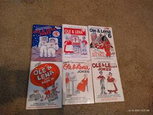 lot 781 image: Lot of Six Ole & Lena Joke Books