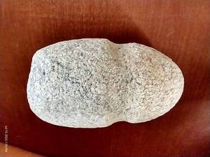 lot 855 image: Large Native American Stone Hammer 8.5 Long
