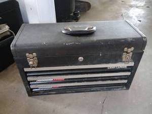 lot 880 image: Craftsman Tool Box w Contents