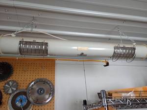 lot 922 image: Regent HiLo Hanging Shop Light