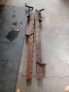 lot 925 image: Vintage Long Clamps