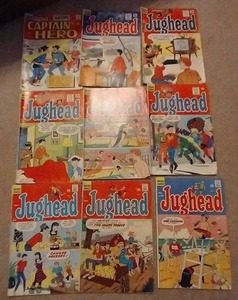 lot 937 image: (9) Vintage Jughead Comics