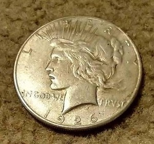 lot 974 image: 1926-S Peace Dollar