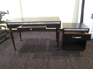 lot 245 image: Desk measures 4 x 2 feet...