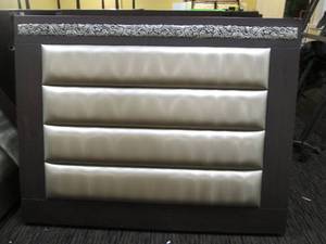 lot 266 image: Headboard measuring 80 wide 48 tall