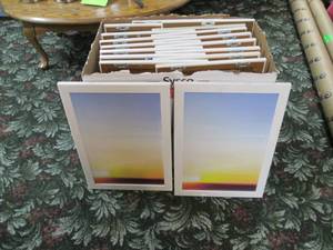 lot 302 image: 18 Sun photos on canvas...