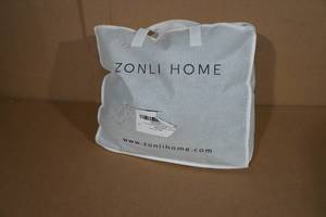 lot 22 image: ZonLi 20lb Weighted Blanket -King , Gray