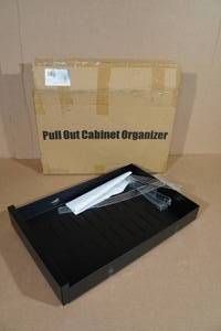 lot 28 image: Pullout Cabinet Organizer 21x13.75