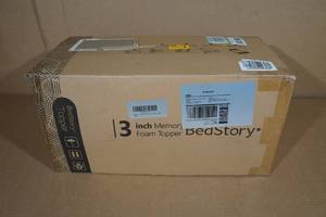 lot 36 image: BedStory 3 Memory Foam Topper -Twin