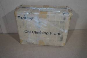 lot 56 image: Kphico Cat Wall Shelves and Perches Set -Beige