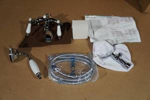 lot 69 image: Floor Standing Faucet - Missing Pieces