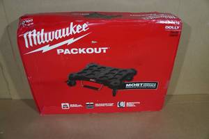 lot 78 image: Milwaukee Packout 250lb Capacity Dolly
