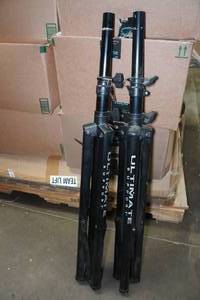 lot 106 image: 2 Ultimate Support Tripod Speaker Stands