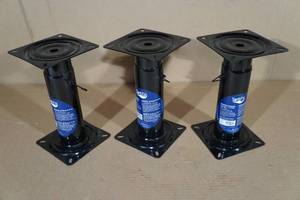 lot 124 image: 3 Swiv-Eze Adjustable Pedestals 11.5-17.5