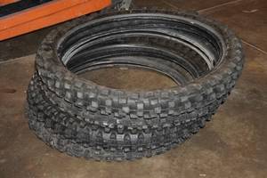 lot 148 image: Assorted Dirt Bike Front Tires
