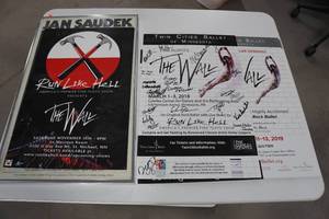 lot 192 image: Run Like Hell Pink Floyd Show Memorabilia