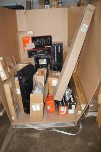 lot 222 image: Pallet of Assorted Car Parts - Many NEW, Large Assortment