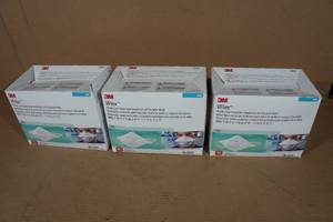 lot 233 image: 3 50-Packs Vflex Health Care Particulate Respirator and Surgical Masks