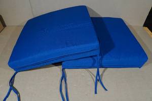 lot 254 image: 2 Idee-Home Outdoor Chair Cushions