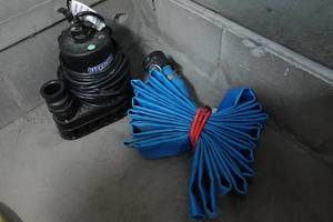 lot 171 image: Barracuda 12 HP Submersible Utility Pump with Hose