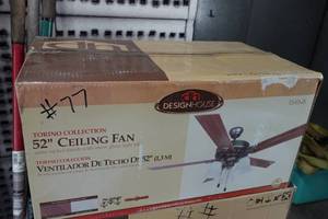 lot 173 image: Design House 52 Ceiling Fan