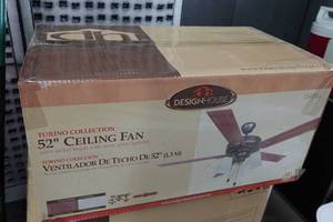 lot 184 image: Design House 52 Ceiling Fan