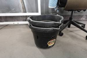 lot 193 image: 2 Flat Back Farm Buckets