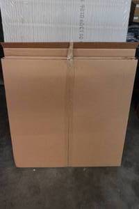 lot 266 image: Faux Brick Fireplace Faade
