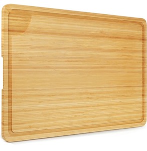 lot 23 image: Prosumers Choice Dual Purpose Bamboo Cutting Board with Adjustable Legs