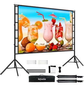 lot 24 image: Projector Screen with Stand 100