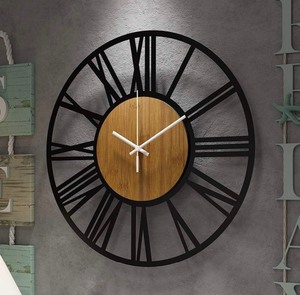 lot 48 image: 23 Large Modern Wall Clock