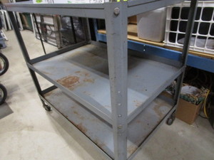 Three Shelf Shop Cart