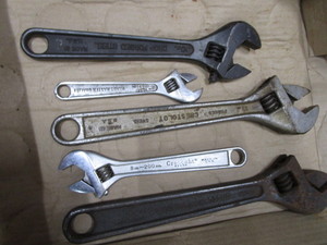 Adjustable Wrenches, Crescent