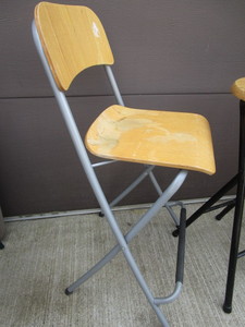 Pair Folding Stools