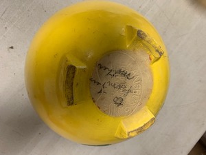 lot 6 image: 1930 Ransburg cookie jar, no cover and more