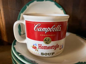 lot 49 image: Campbell soup bowls, assorted dishes